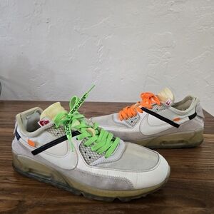 Nike Air Max 90 Off-White Sail US 10.5 AA7293-100